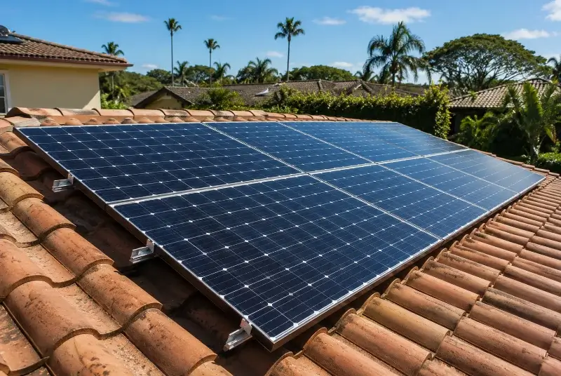 Installation de panneaux solaires à Canaveilles